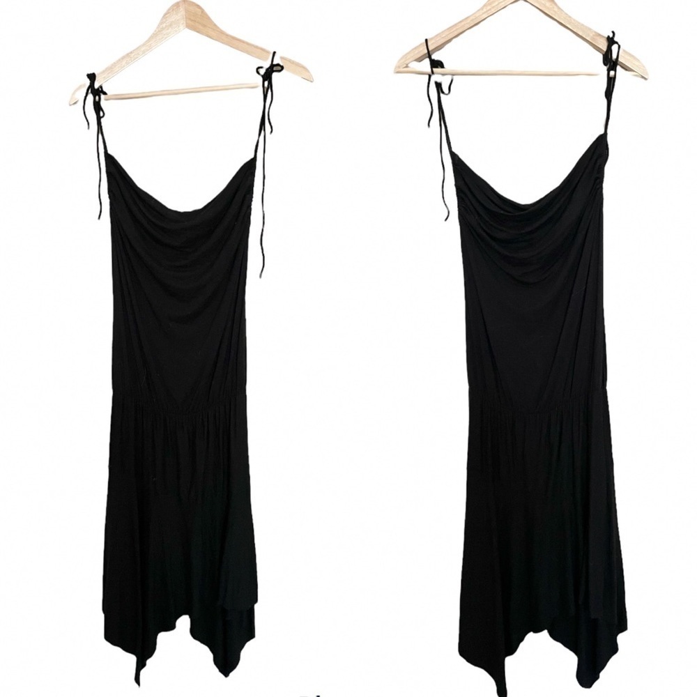 McGinn Tie Shoulder Jersey Dress